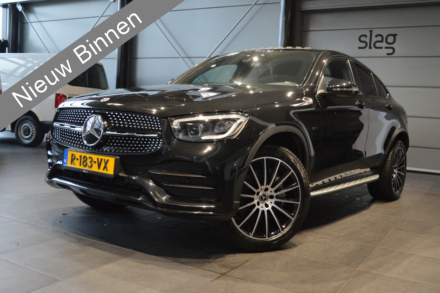 Mercedes-Benz GLC-klasse Coupé - 300e 4MATIC AMG Pakket camera burmester trekhaak 20 inch !! - AutoWereld.nl