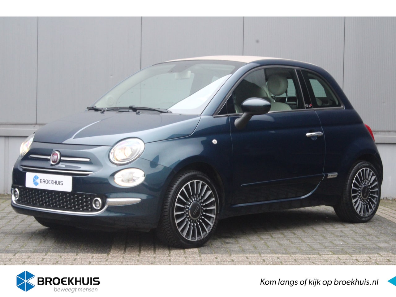 Fiat 500 C - 1.2 Lounge | CABRIO | DIGITAAL DASHBOARD | NAVI | PDC ACHTER | DAB | APPLE CARPLAY | - AutoWereld.nl