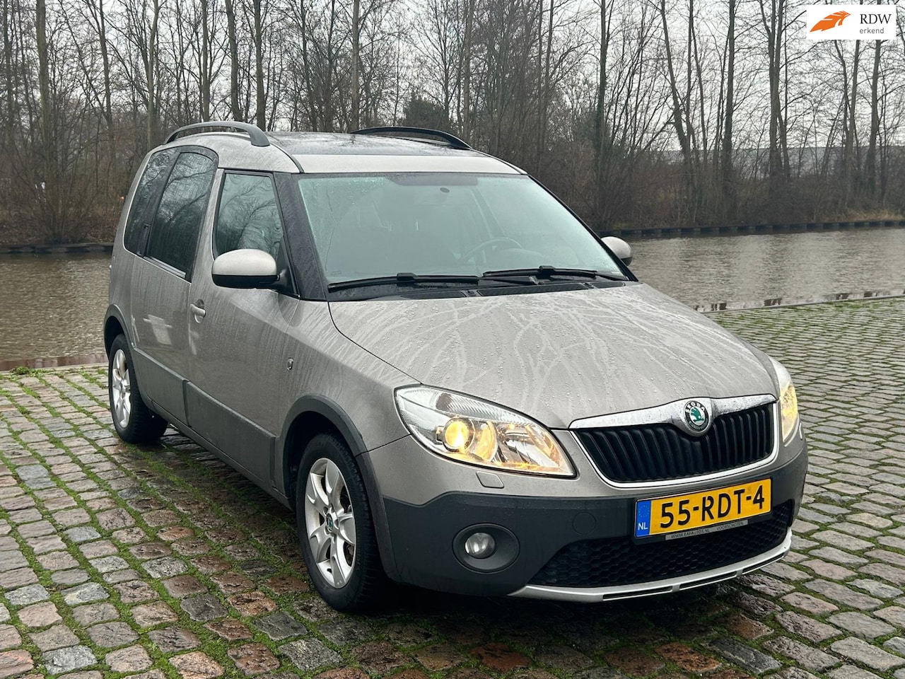 Skoda Roomster - 1.2 TSI Dynamic Automaat airco cruis control cv op afs - AutoWereld.nl