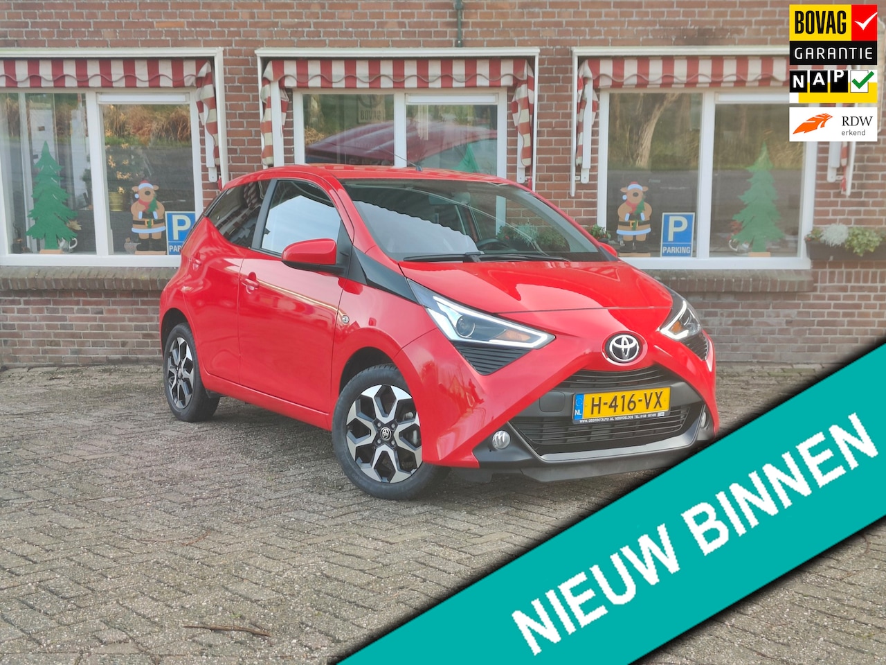 Toyota Aygo - 1.0 VVT-i x-joy Clima Cruise Car-play Camara LMV - RIJKLAAR - - AutoWereld.nl