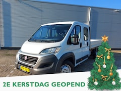 Fiat Ducato - 35H 2.3 MultiJet L3H1 DC 6 Zitplaatsen, prijs is ex btw, trekhaak, Open laadbak, Pick-up,