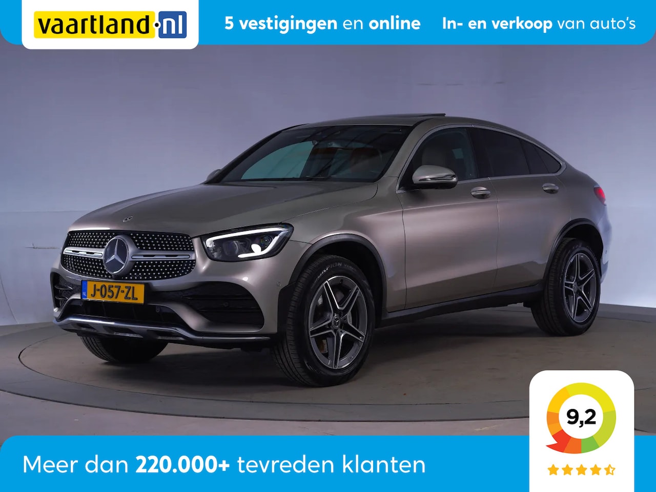 Mercedes-Benz GLC-klasse Coupé - 300e 4MATIC AMG-Line Aut. [ Burmester Schuifdak 360-camera ] - AutoWereld.nl