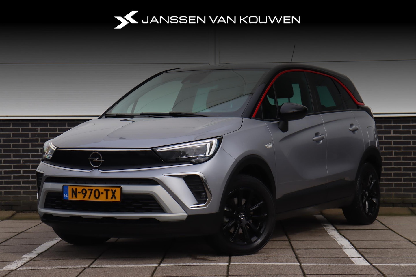 Opel Crossland - 1.2 Turbo GS Line * Trekhaak * AppleCarplay & Android Auto * - AutoWereld.nl