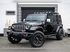 Jeep Wrangler - 2.2D Sahara - Grijs kenteken - 20" Fuel velgen - Ex. BTW - Verhoogd / Verbreed - Grijs ken