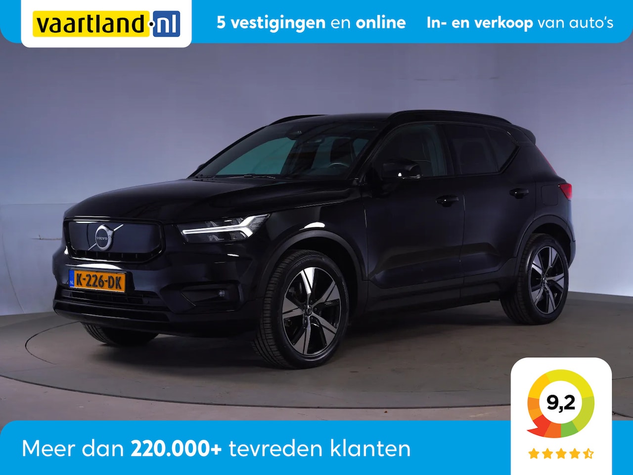 Volvo XC40 - Recharge P8 AWD R-Design [ Navi Camera Alcantara/leder ] - AutoWereld.nl