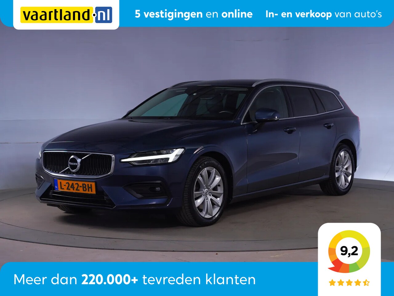 Volvo V60 - B3 Business Pro Aut [ Nav Camera Adaptive cruise Leder ] - AutoWereld.nl