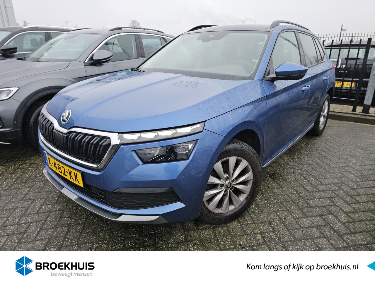 Skoda Kamiq - 1.0 TSI 111pk Business Edition | 100% Dealeronderhouden | 1ste eigenaar | Panorama dak | C - AutoWereld.nl