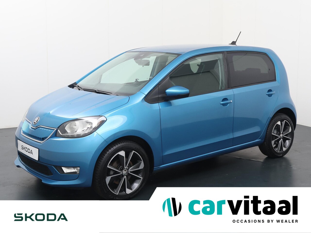 Skoda Citigo e-iV - EV Style | 83 PK | Airconditioning | Cruise control | Lichtmetalen velgen 16"| - AutoWereld.nl