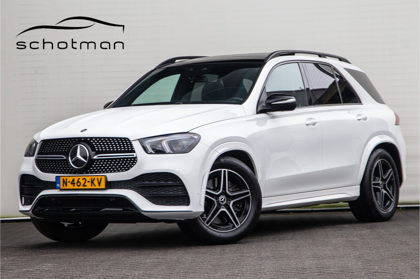 Mercedes-Benz GLE-Klasse - 450 AMG 4MATIC Premium, Luchtvering, Pano, Nightpack, Burmester 2019 - AutoWereld.nl