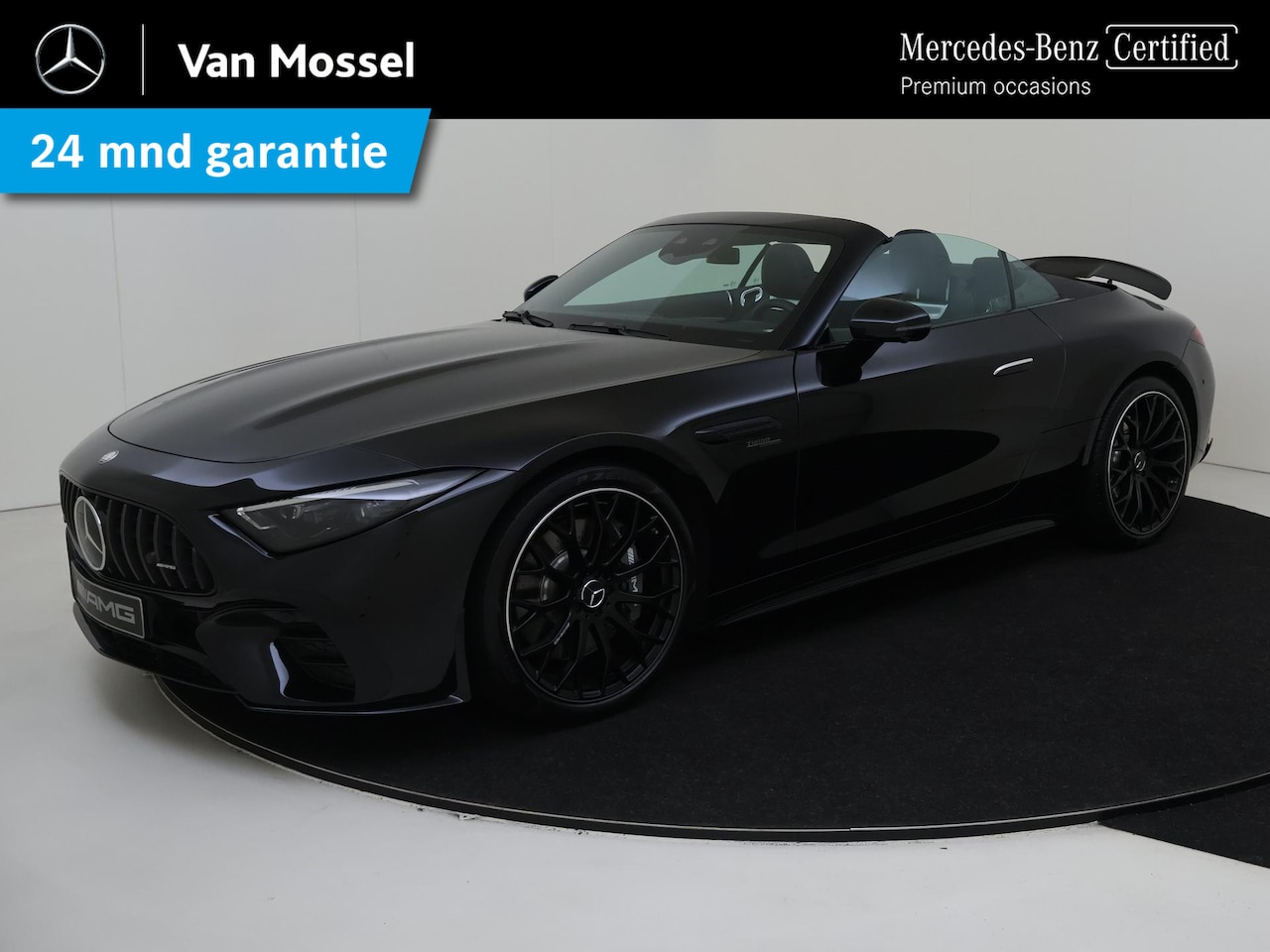 Mercedes-Benz SL-klasse Roadster - 43 AMG / V8 Styling/ Aerodinamica Pakket/ 21 inch/ Achterasbesturing/ Burmester/ Night 1+2 - AutoWereld.nl