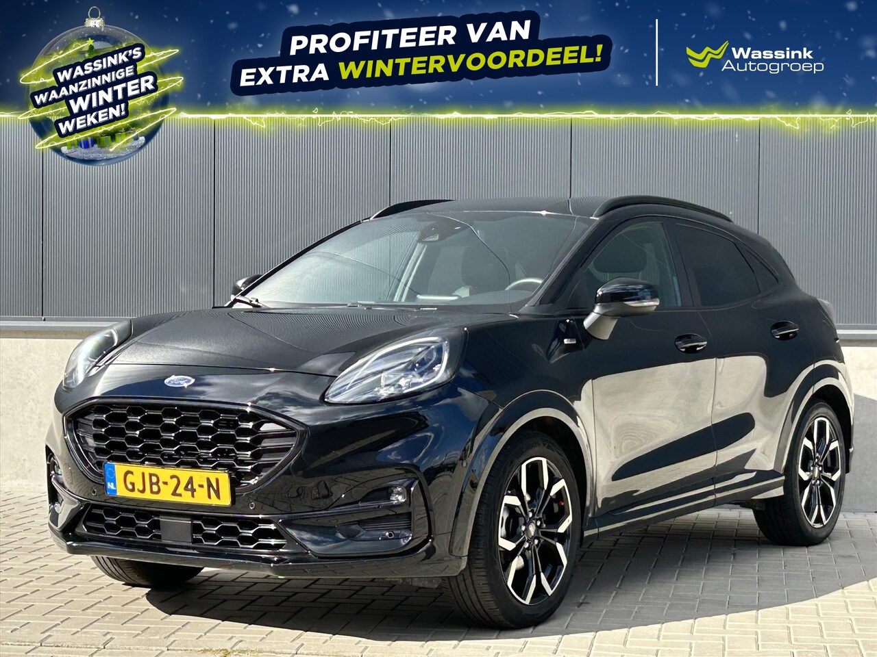 Ford Puma - 1.0i Ecoboost Hybrid 125pk ST-Line | Navigatie | Camera | Parkeersensoren | 18" Lichtmetal - AutoWereld.nl