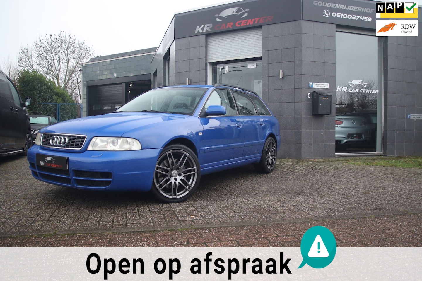 Audi S4 - 2.7 V6 quattro S4 Advance XENON-RECARO-CARBON - AutoWereld.nl