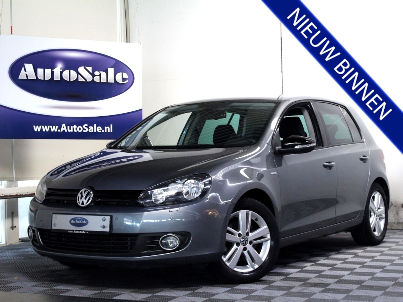 Volkswagen Golf - 1.4 TSI Highline 3eEIG NAVI BT PDC STOELVW ECC '12 - AutoWereld.nl