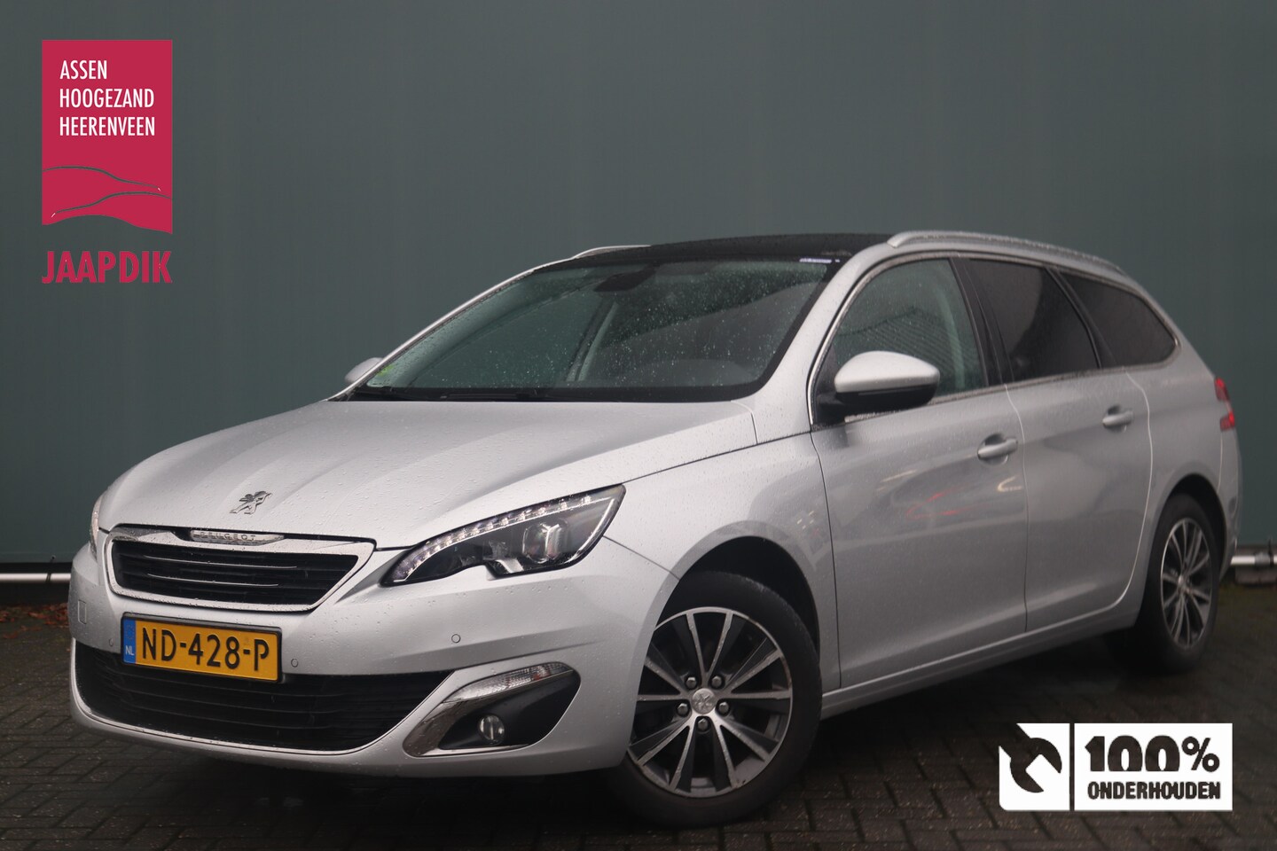 Peugeot 308 SW - BWJ 2016 1.2 131 PK Blue Lease Premium PANORAMADAK / AUTOMAAT / PRIV. GLAS / CLIMA / NAVI - AutoWereld.nl