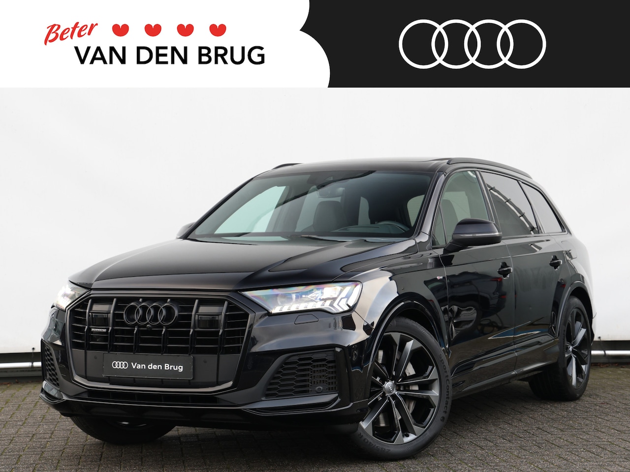 Audi Q7 - 55 TFSI e quattro Pro Line S 381pk | Pano | B&O | HUD | Luchtvering | Servo | Elek. stoele - AutoWereld.nl