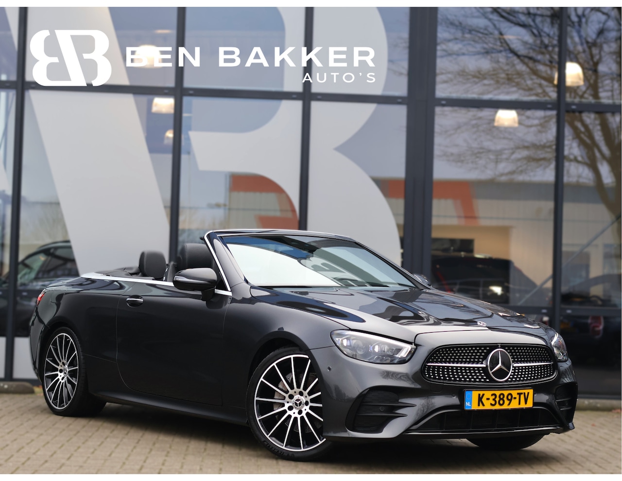 Mercedes-Benz E-klasse Cabrio - 200 AMG Line *Burmester*Airscarf*Virtual*ACC*HUD*LED* - AutoWereld.nl