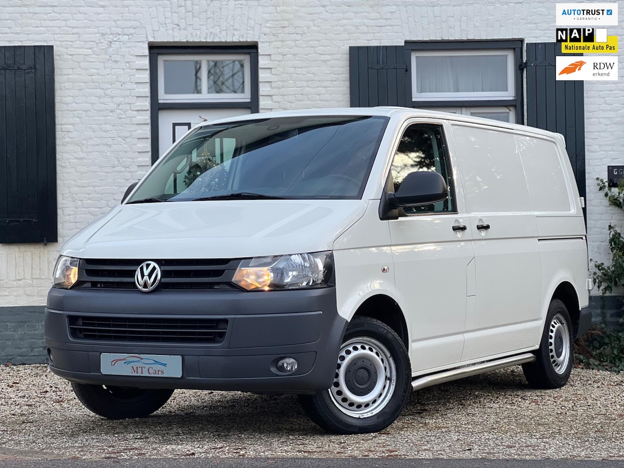 Volkswagen Transporter - 2.0 TDI DC Trendline|2X Schuifdeur|105DKM!|NAP| - AutoWereld.nl