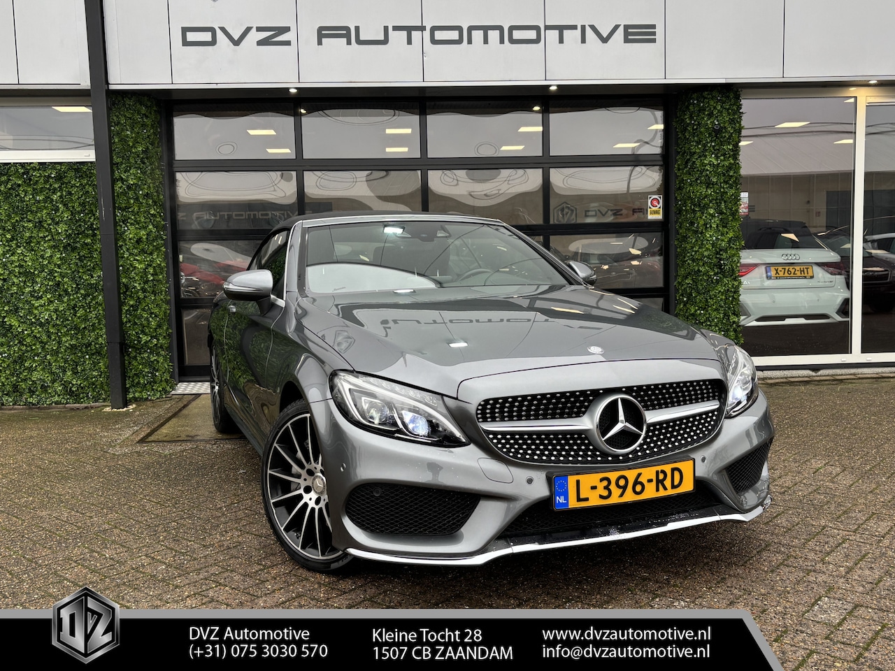 Mercedes-Benz C-klasse Cabrio - 400 334PK 4MATIC AMG | Airmatic | Burmeister | Memory - AutoWereld.nl