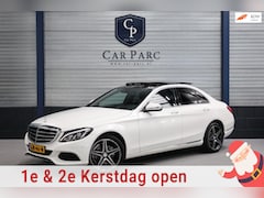 Mercedes-Benz C-klasse - 180 Prestige LED/SFEER/PANORAMADAK/HALF LEER+S.VERWARMING/PDC/LMV/CRUISE/ECC/12 MDN GARANT