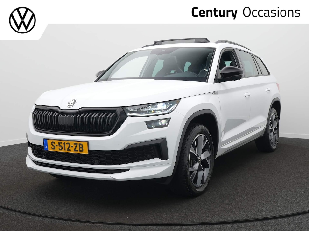 Skoda Kodiaq - 1.5 TSI Sportline Business 7p. Navi / Clima / Adaptive Cruise / Achteruitrijcamera / Trekh - AutoWereld.nl