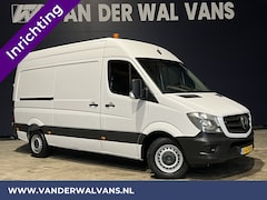 Mercedes-Benz Sprinter - 316 CDI 164pk L2H2 inrichting Euro6 Airco | 2800kg Trekhaak | Cruisecontrol parkeersensore