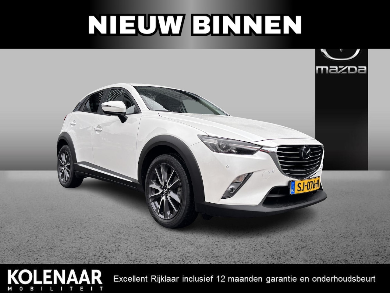 Mazda CX-3 - Automaat 2.0 Sky-G 120 GT-M /1e eigenaar/Dealeronderhouden/Navi/HUD/Keyless/ECC/Adaptive/P - AutoWereld.nl