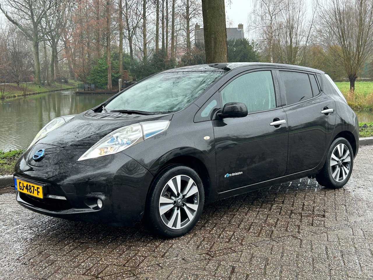 Nissan LEAF - Tekna 24 kWh 2015 Leer! Bose! Xenon! NAP! Rook- en huisdiervrij! Hoge instap! Vol opties! - AutoWereld.nl