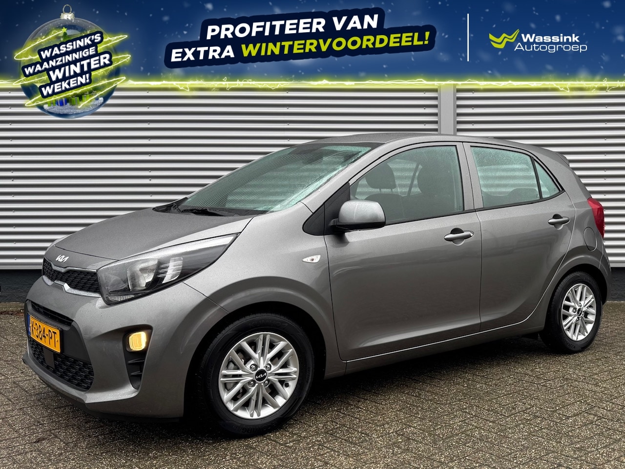 Kia Picanto - 1.0 DPi 67pk 4-zits DynamicLine | Trekhaak | Apple Carplay/Android Auto | Airco | Lichtmet - AutoWereld.nl