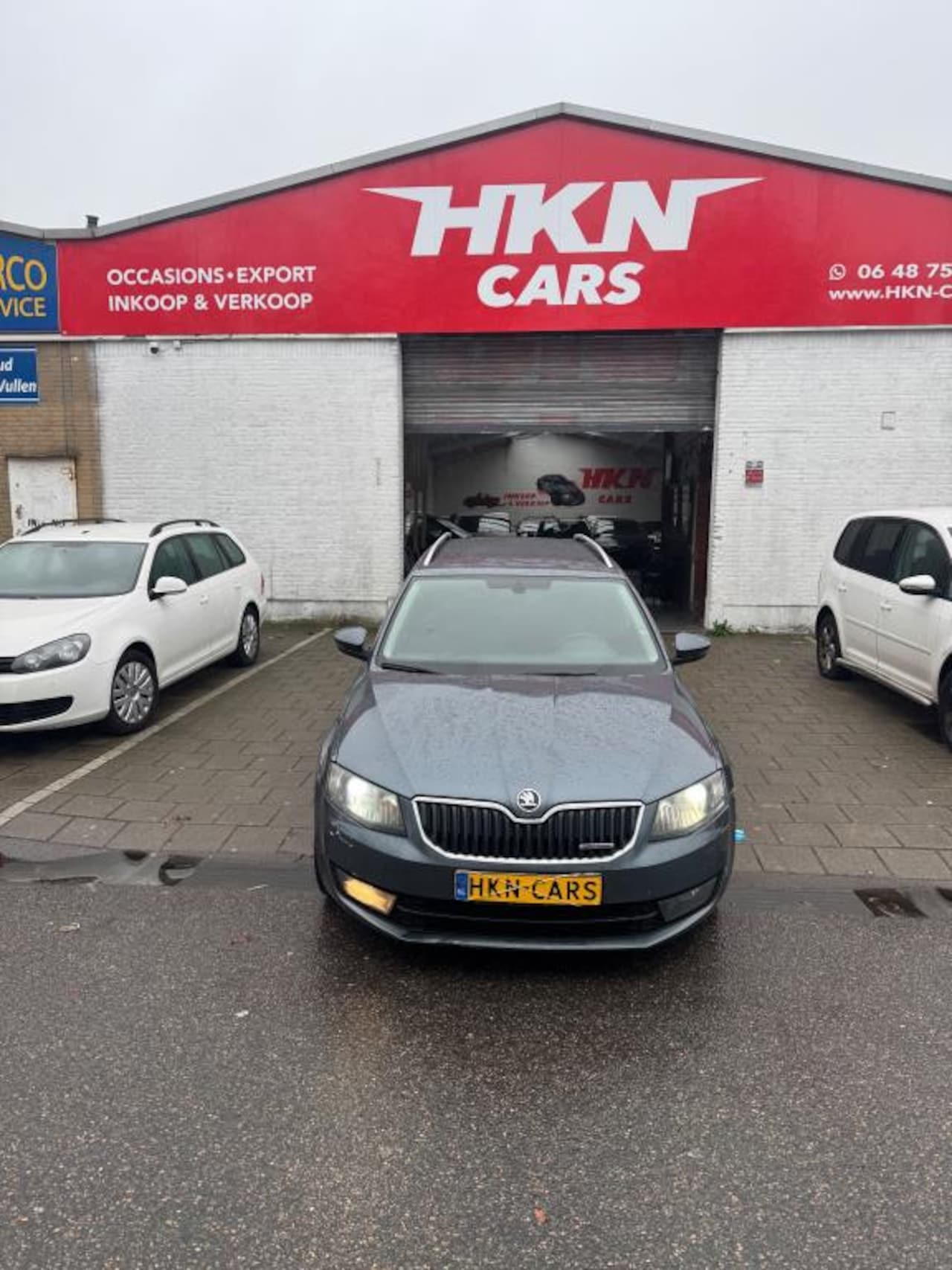 Skoda Octavia Combi - 1.6 TDI Greenline Businessline 1.6 TDI Greenline Businessline BJ 2014 - AutoWereld.nl