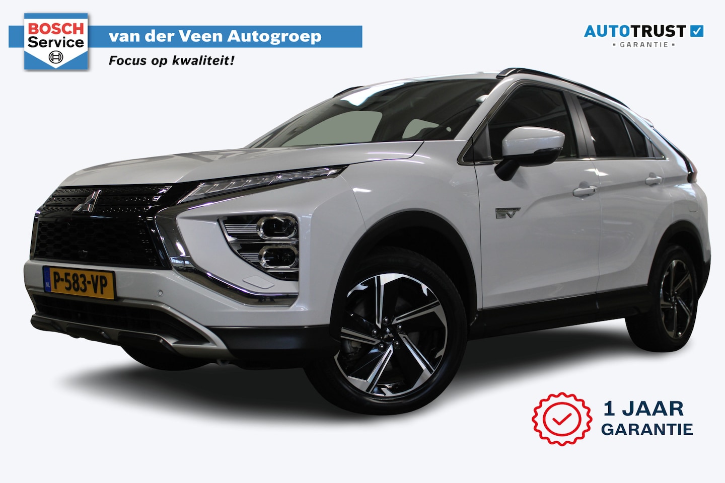 Mitsubishi Eclipse Cross - 2.4 PHEV Intense+ | Incl. 12 maanden garantie | Trekhaak | Automaat | Navigatie | Cruise | - AutoWereld.nl