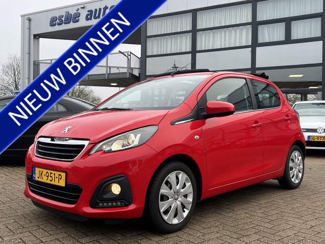 Peugeot 108 - 1.0 e-VTi Active Premium TOP! Airconditioning Cruise Controle Mistlampen Open Dak Elek Ram - AutoWereld.nl