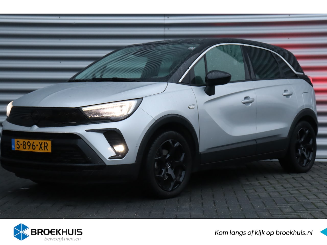 Opel Crossland - 1.2 TURBO 110PK GS-LINE LEVEL 4 / NAVI / LEDER / CLIMA / AGR / 17" LMV / CAMERA / KEYLESS - AutoWereld.nl