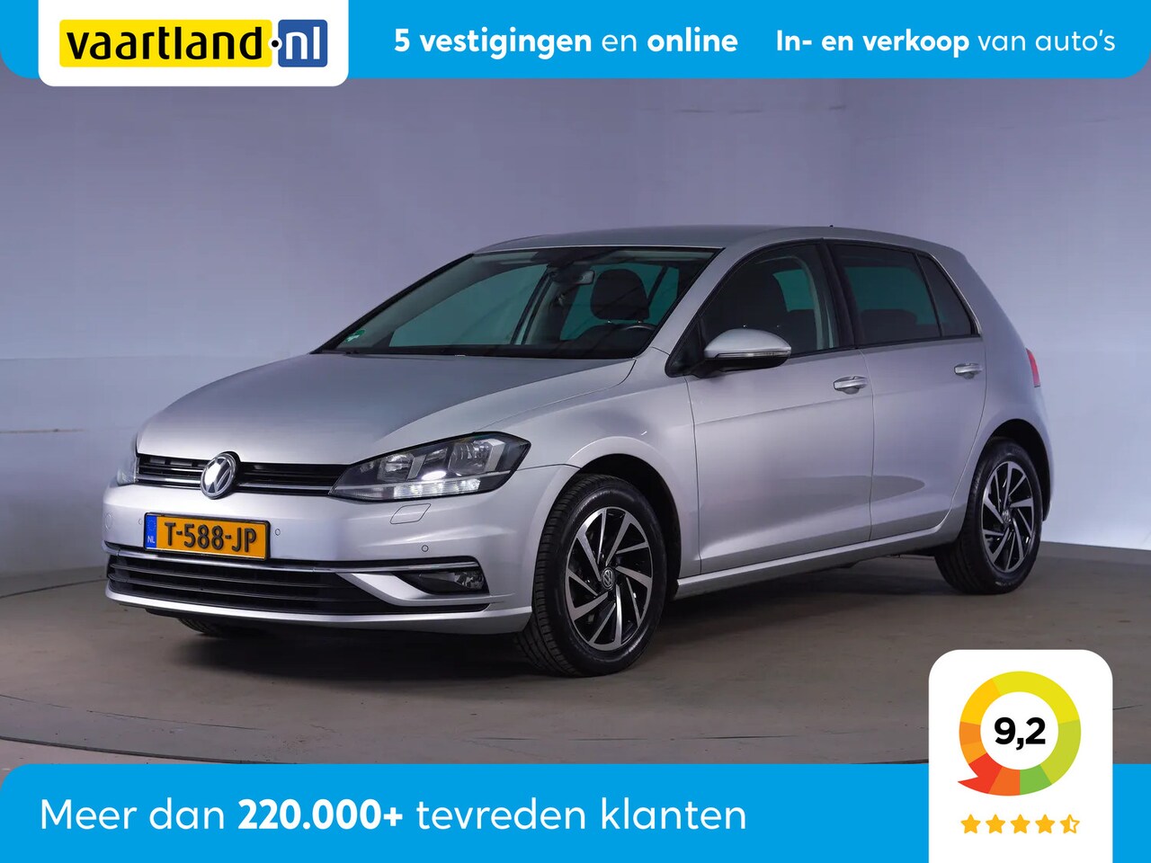 Volkswagen Golf - 1.5 TSI Highline [ Groot Navi Stoelverwarming Pdc] - AutoWereld.nl