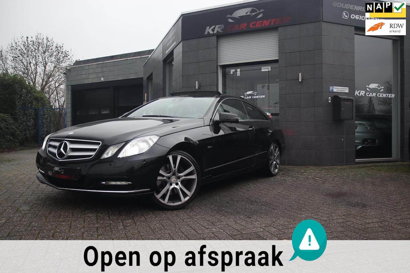 Mercedes-Benz E-klasse Coupé - 350 V6 PANO-H&K-LEDER-CAMERA - AutoWereld.nl