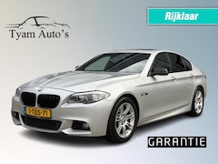 BMW 5-serie - 520i EXE M-SPORT *APK 09-2025* AIRCO NAVIGATIE PDC TEL XENON AUX