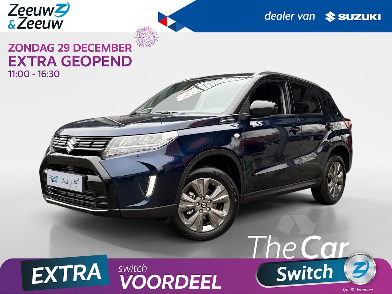 Suzuki Vitara - 1.4 Select | Kenteken 2025 | Meerdere kleuren in bestelling* |  6 jaar garantie | - AutoWereld.nl