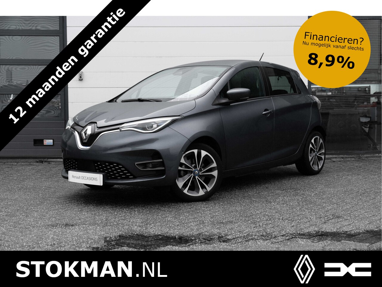 Renault Zoe - R 135 PK Edition One 52 kWh | Leder interieur | Stoelen stuurverwarming | Camera achter | - AutoWereld.nl