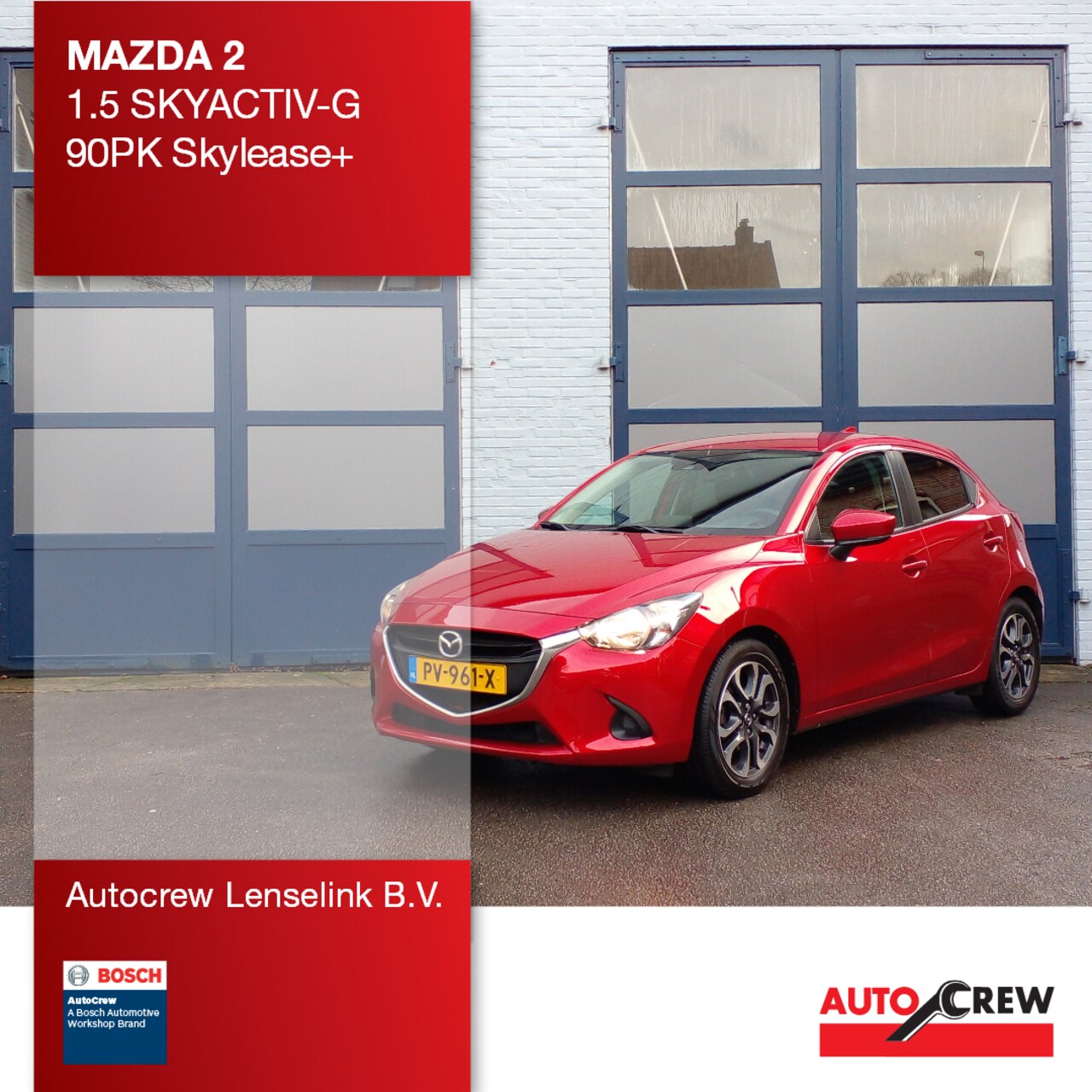 Mazda 2 - 1.5 SKYACTIV-G 90PK Skylease+ | Origineel NL | - AutoWereld.nl