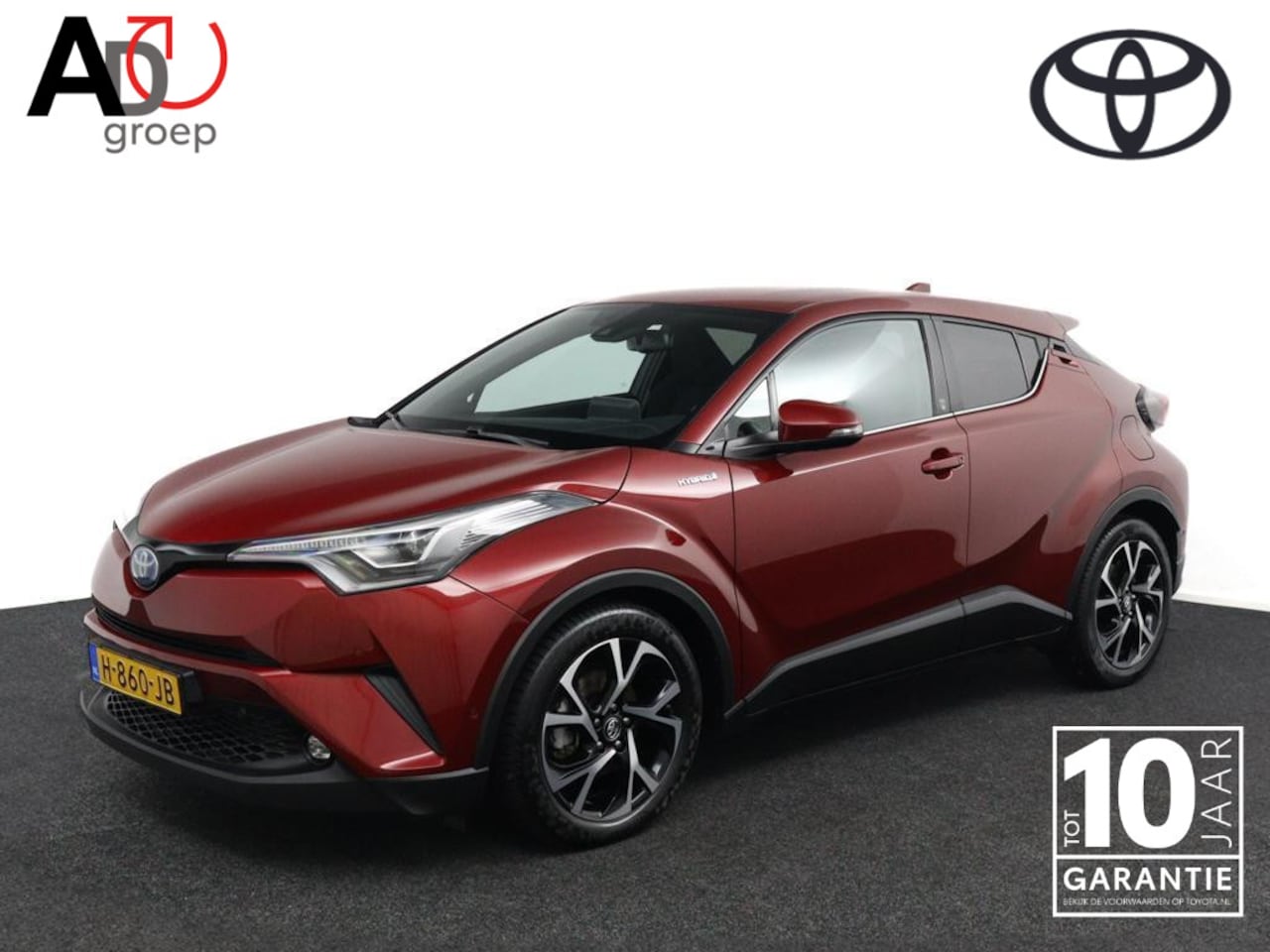 Toyota C-HR - 1.8 Hybrid Style Premium Pack | stuurwiel verwarmd | trekhaak met afneembare kogel - AutoWereld.nl