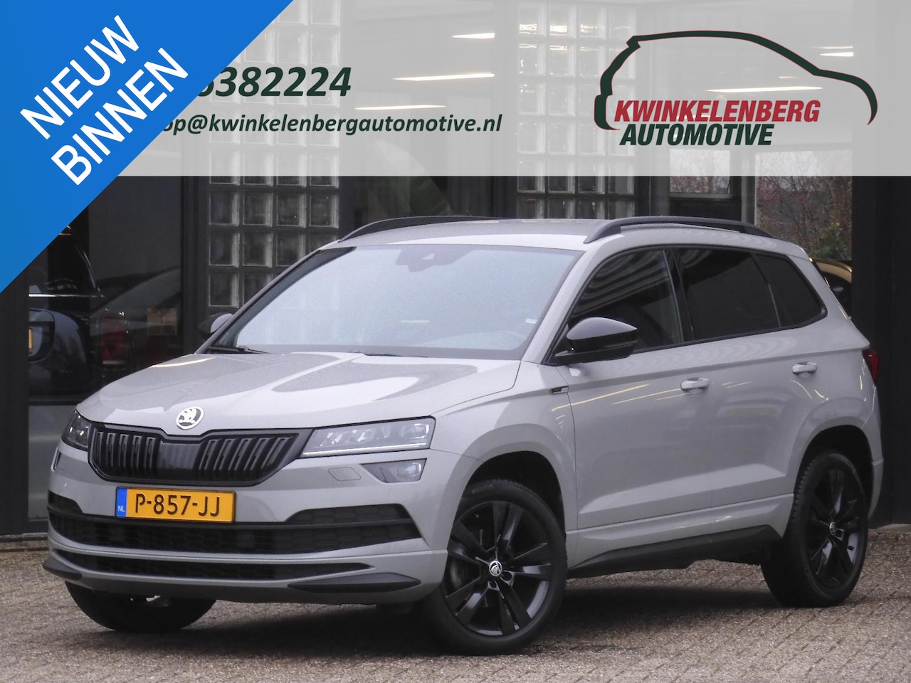 Skoda Karoq - 1.5TSi SPORTLINE/ ADAP. CRUISE/ ELEKT. ACHTERKLEP - AutoWereld.nl