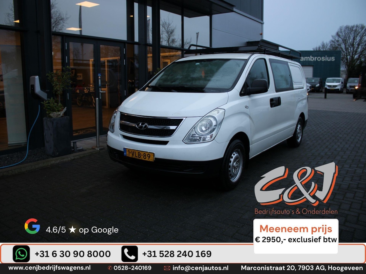 Hyundai H 300 - 2.5 CRDi Dynamic Dubbele Cabine airco 6 zits motor defect. - AutoWereld.nl