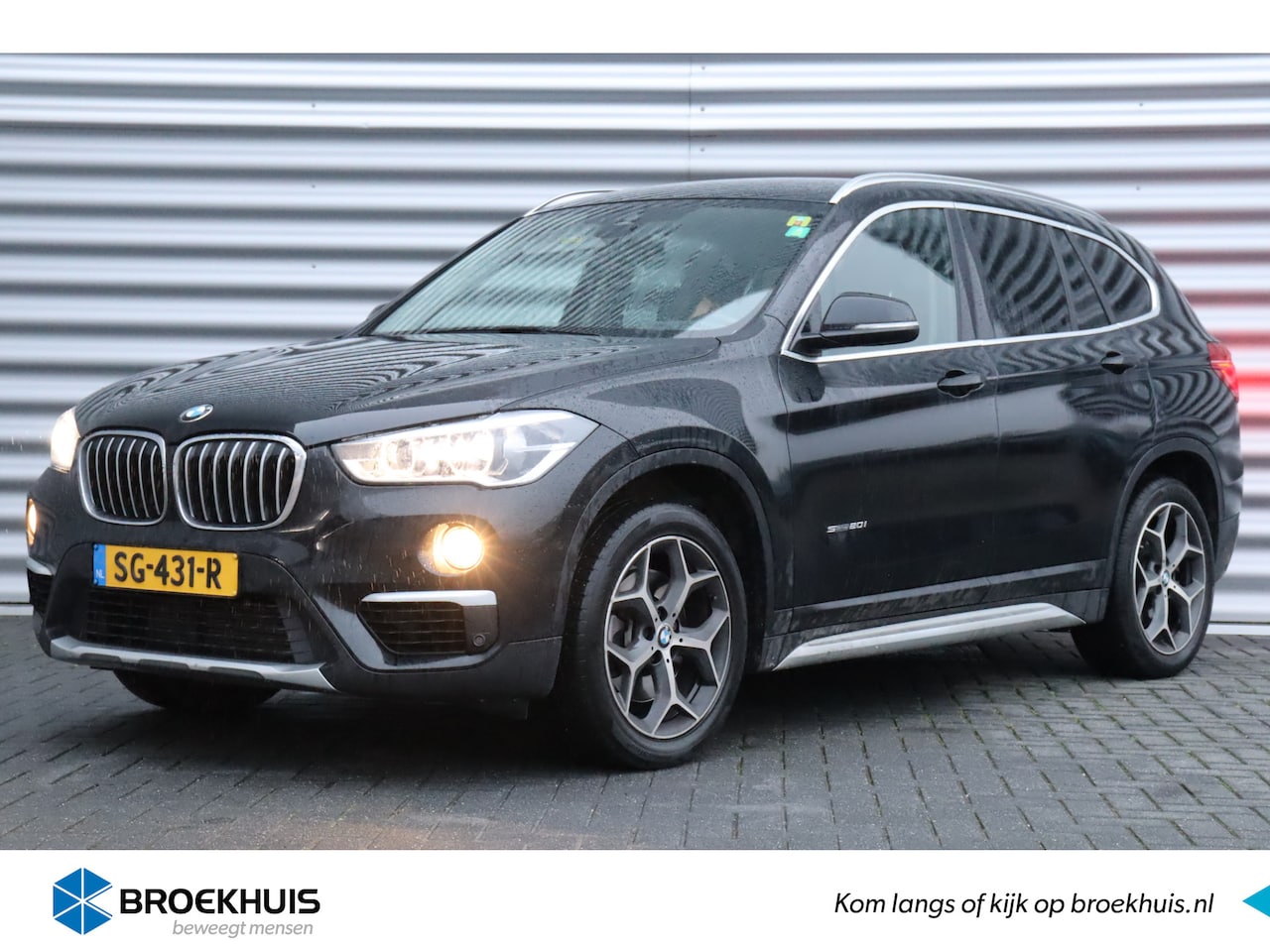 BMW X1 - SDRIVE 2.0i 192PK HIGH EXECUTIVE X-LINE AUTOMAAT / NAVI / LEDER / CLIMA / LED / PDC / 18" - AutoWereld.nl