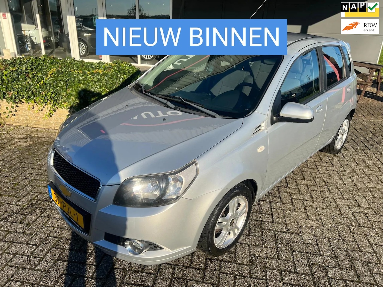 Chevrolet Aveo - 1.2 16V LS+ AC/ELEK/5DRS/LMV/TREK - AutoWereld.nl