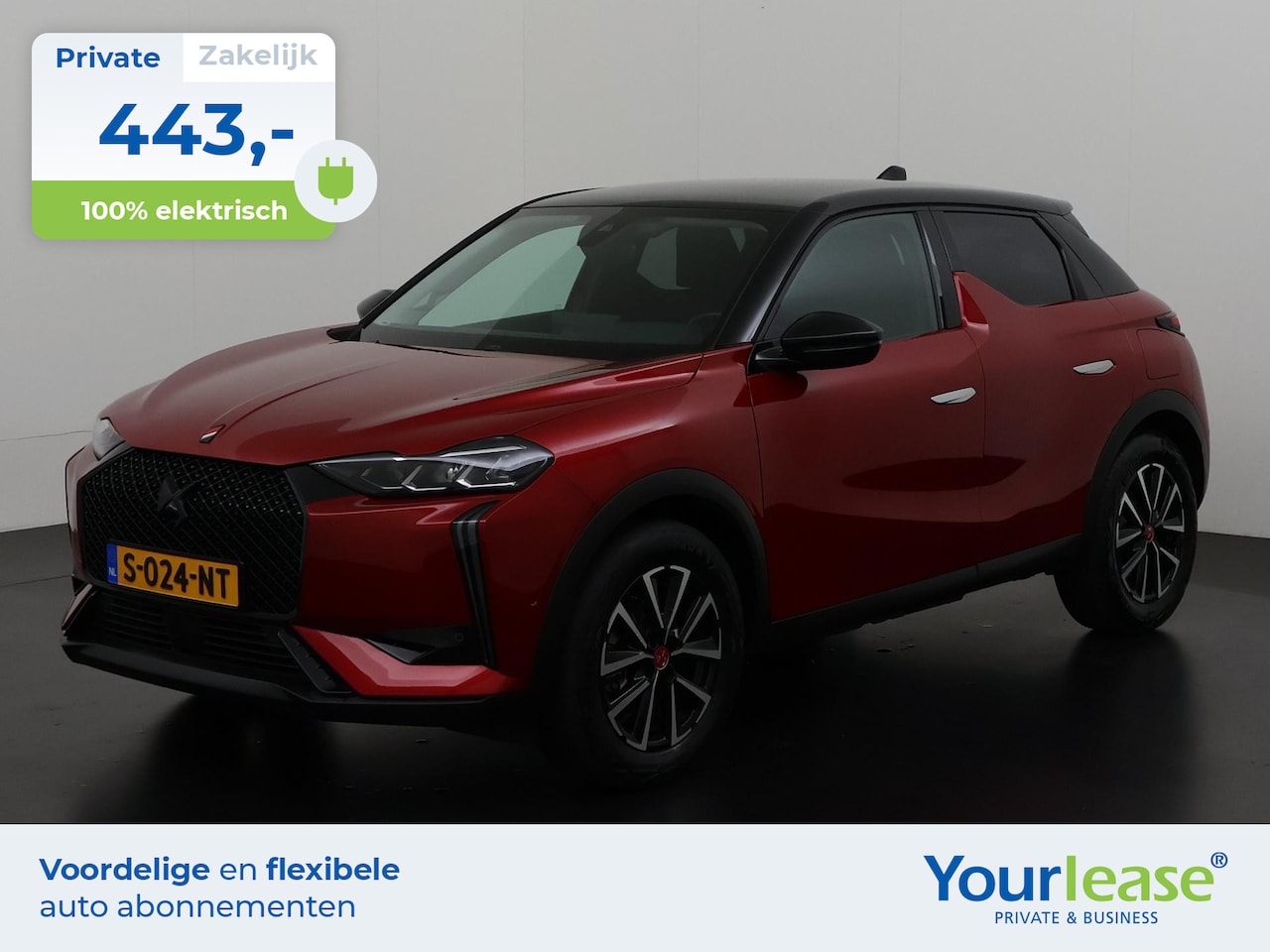 DS 3 - E-Tense Performance Line 54 kWh | 443,- Private Lease - AutoWereld.nl