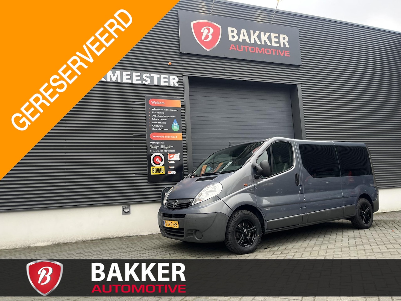 Opel Vivaro Combi - 2.0 CDTI L2H1 >>>GERESERVEERD<<<2.0cdti 9 Persoons, airco, carkit, cruisecontrol - AutoWereld.nl