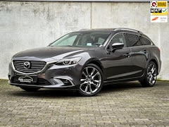 Mazda 6 Sportbreak - 2.5 SkyActiv-G 192 GT-M | Head-up | Bose | Leder | Clima | Navi | Schuifdak | Machine Grey