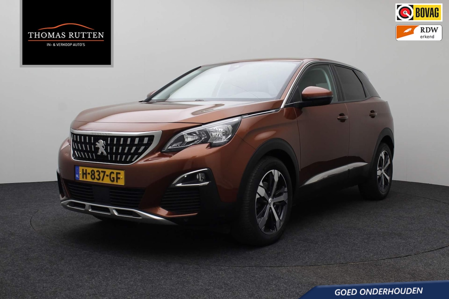 Peugeot 3008 - 1.2 PureTech Allure 2018 | Goed Onderhouden | Cruise Control | Airco | Carplay | Stuurwiel - AutoWereld.nl