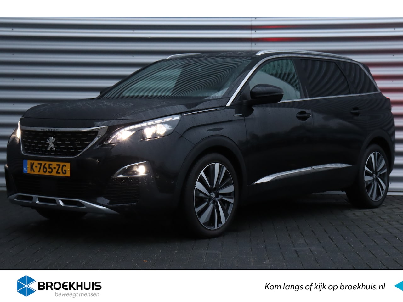 Peugeot 5008 - 1.2 PURETECH 130PK 7-ZITS GT-LINE AUTOMAAT / NAVI / LEDER / CLIMA / FULL-LED / PDC / 19" L - AutoWereld.nl