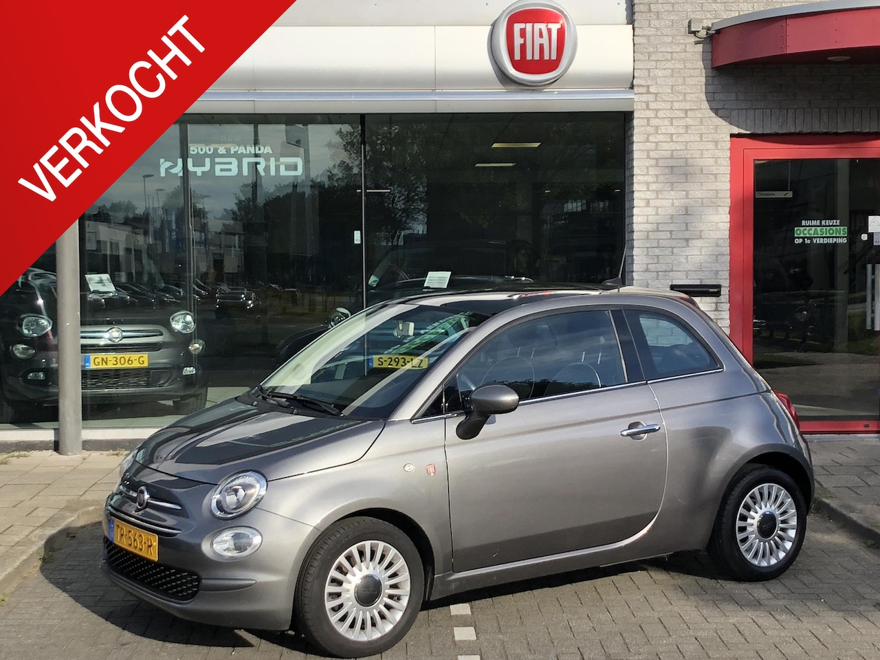 Fiat 500 - TwinAir Turbo 80 Lounge NAVI|CLIMATE|APPLE/ANDROID|PDC|15" - AutoWereld.nl