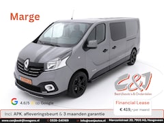 Renault Trafic - 1.6 dCi L2H1 Formula Edition Grey dubbele cabine Marge luxe leder navi airco cruise lease